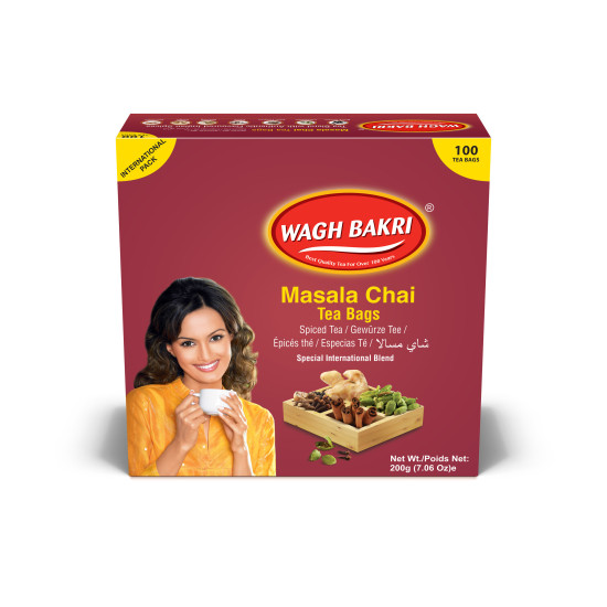 Wagh Bakri Kořeněné Čaj (Masala Tea) 100ks ZBOZI S PROSLOU TRVANLIVOSTI (09-2023) Wagh Bakri Kořeněné Čaj (Masala Tea) 100ks ZBOZI S PROSLOU TRVANLIVOSTI (09-2023)