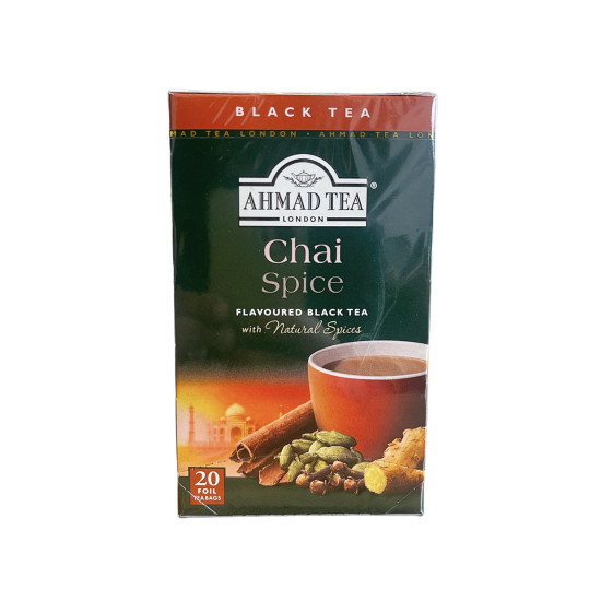 Ahmad Tea Černý Čaj Chai Spice 20x2G Ahmad Tea Černý Čaj Chai Spice 20x2G