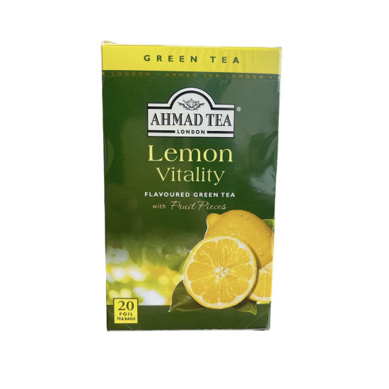 Ahmad Tea Lemon Vitality 20x2G Ahmad Tea Lemon Vitality 20x2G