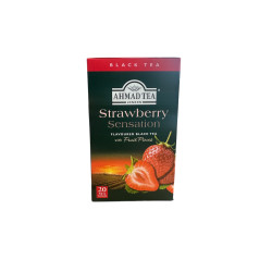  Ahmad Tea Černý čaj s příchutí jahody Strawberry Sensation 20x2 g