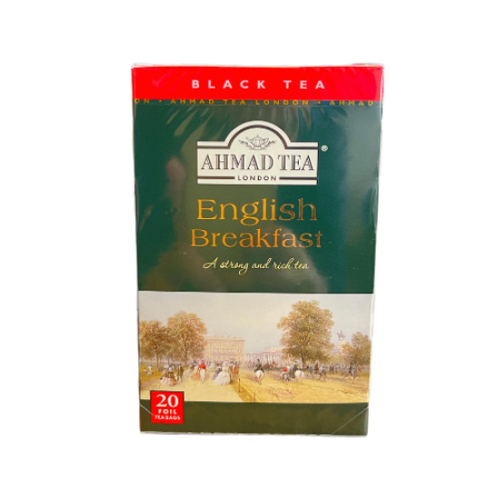 Ahmad Tea English Breakfast 20x2G (ZBOZI S PROSLOU TRVANLIVOSTI (16-10-2024) Ahmad Tea English Breakfast 20x2G (ZBOZI S PROSLOU TRVANLIVOSTI (16-10-2024)