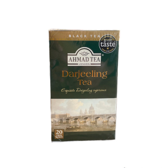 AHMAD TEA ČERNÝ ČAJ DARJEELING 20x2G AHMAD TEA ČERNÝ ČAJ DARJEELING 20x2G