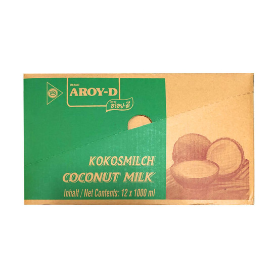 Aroy-D Kokosové Mléko (Coconut Milk) 12 X 1000ml Aroy-D Kokosové Mléko (Coconut Milk) 12 X 1000ml