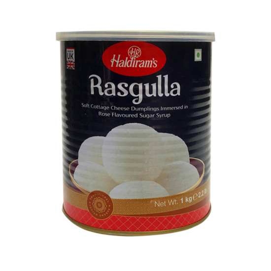 Haldiram's Rasgulla indický dezert 1Kg Haldiram's Rasgulla indický dezert 1Kg