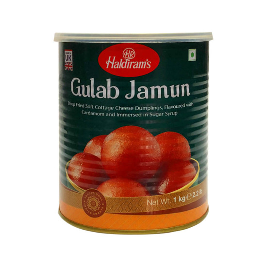 Haldiram's Gulab Jamun indický dezert 1Kg Haldiram's Gulab Jamun indický dezert 1Kg