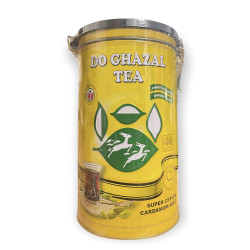 DO GHAZAL TEA SUPER CEJLONSKÁ SYPANÁ SMĚS S KARDAMONEM V PLECHU 400G