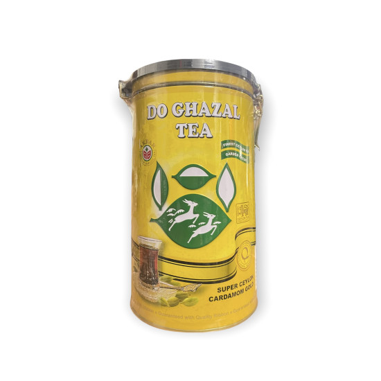 DO GHAZAL TEA SUPER CEJLONSKÁ SYPANÁ SMĚS S KARDAMONEM V PLECHU 400G DO GHAZAL TEA SUPER CEJLONSKÁ SYPANÁ SMĚS S KARDAMONEM V PLECHU 400G