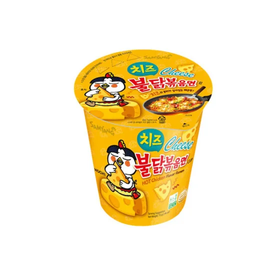 Samyang Buldak Spicy Cheese Ramen 70g – Pálivá chuť s krémovým sýrem