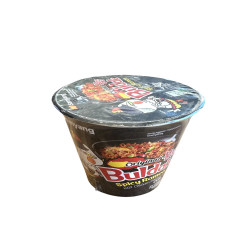 Samyang Buldak Original Spicy Ramen Hot Chicken Flavor Cup 70g – Pálivá Kuřecí Chuť v Pohodlné Misce