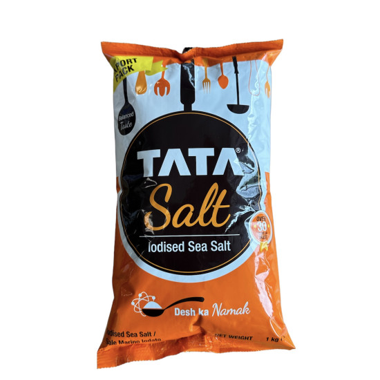 TATA indicka jodizovaná mořská sůl 1kilo TATA indicka jodizovaná mořská sůl 1kilo